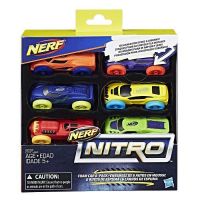 Hasbro C3172 Nerf Nitro Набор машинок, 6 штук