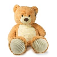 Мягкая игрушка Teddykompaniet Медвежонок Вигго, бежевый, 60 см