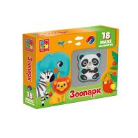 Vladi Toys VT3106-19 Развивающая игра Vladi Toys Набор магнитов Зоопарк