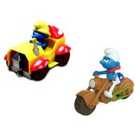 Mondo Motors 71003 Смурфик на мотоцикле и Смурфик на тракторе