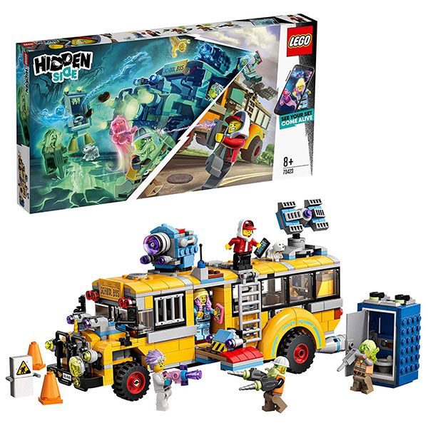 Lego Hidden Side 70423 Конструктор Лего Скрытая сторона Автобус охотников за паранормальными явлениями 3000, 689 деталей