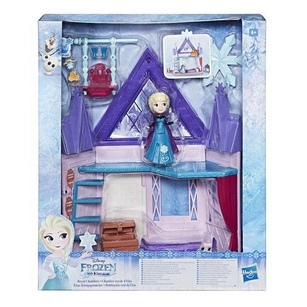 Hasbro E0094 Игровой набор Принцесса Дисней Маленькое королевство Холодное сердце Спальня Эльзы