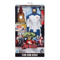 Hasbro B1497 Avengers Титаны: Фигурки Мстителей с подсветкой Железный человек, 30 см
