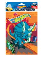 CENTRUM 90880 Набор для творчества CENTRUM Алмазная мозаика Hot Wheels, 20*15 см