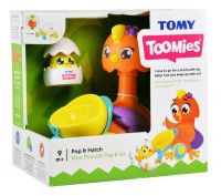 Tomy Toomies E72723 Каталка Утка с яйцом в тележке