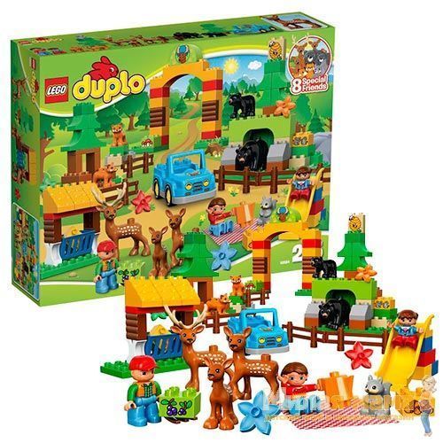 Lego Duplo 10584 Конструктор Лего Дупло Лесной заповедник, 105 деталей
