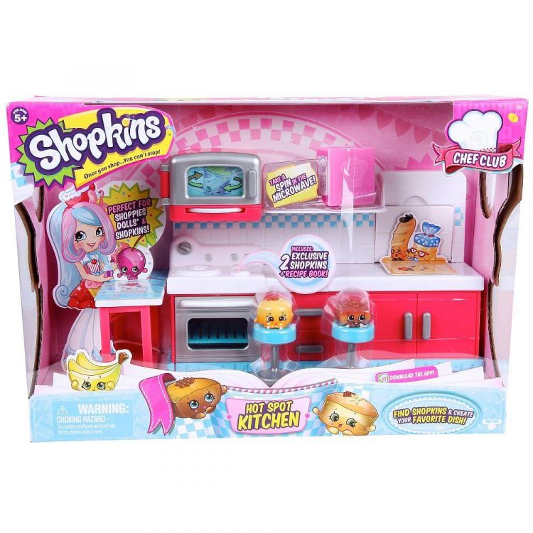 Moose 56152 Shopkins S6 Игровой набор Веселая кухня