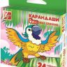 Карандаши восковые, шестигранные, 24 цвета