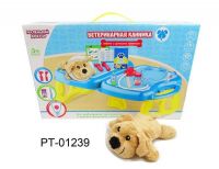 ABtoys (АБтойс) PT-01239 Маленький доктор. Ветеринарная клиника, большой набор с плюшевым питомцем
