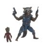 Hasbro E1369 Marvel S1 Фигурка Марвел Рокет и Грут, 15 см