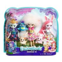 Mattel FMG18 Набор из 3 кукол Enchantimals с любимыми зверюшками