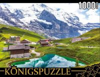 Konigspuzzle КБК1000-6458 Пазл Горный пейзаж, 1000 элементов
