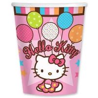 Веселая Затея 1502-0932 Товары для праздника Веселая Затея Стакан Hello Kitty 8шт
