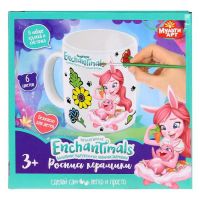 MultiArt 1271-EN Набор для творчества "Multiart" кружка для росписи, "Enchantimals"