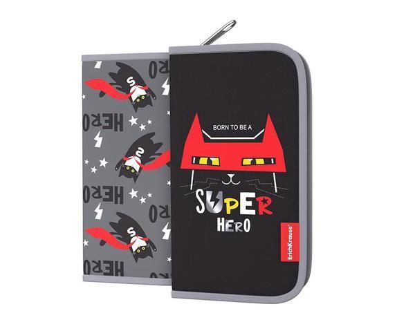 ErichKrause 48522ЕК Пенал-книжка без наполнения ErichKrause 110x205x25мм Super Hero