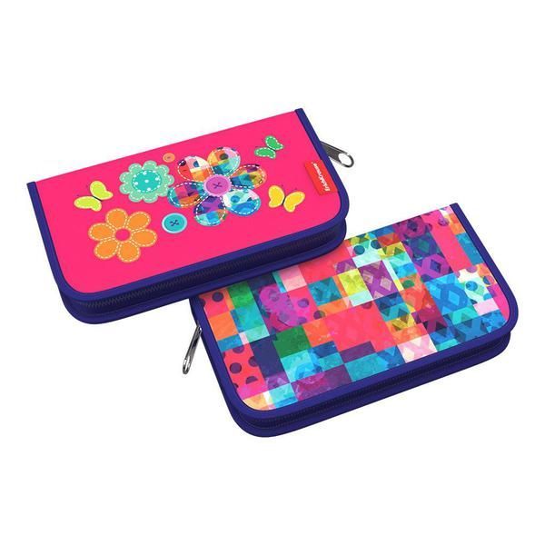 ErichKrause 48496 Пенал-книжка Patchwork, без наполнения