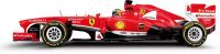 RASTAR 53800R Машина р/у 1:18 Ferrari F1 35х16,5х14,5 см, цвет красный 27MHZ