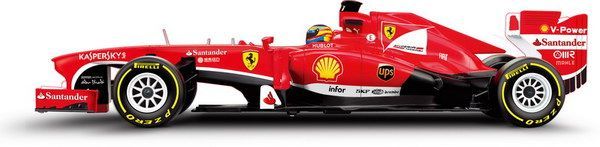 RASTAR 53800R Машина р/у 1:18 Ferrari F1 35х16,5х14,5 см, цвет красный 27MHZ