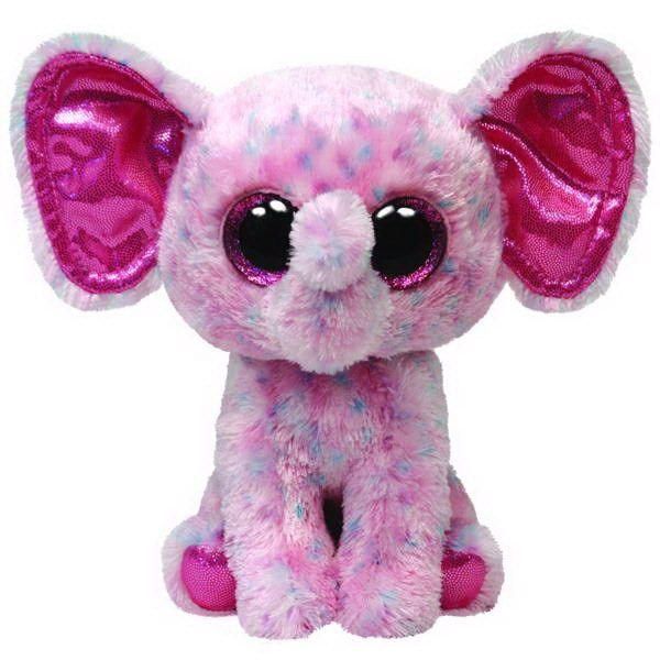 TY 36728 Beanie Boo's Мягкая игрушка Слоненок Ellie, 15 см