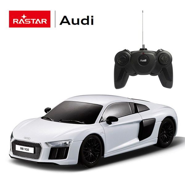 RASTAR 72300W Машина р/у 1:24 AUDI R8 2015 Version Цвет Белый