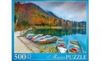Masterpuzzle 6161 Пазл Альпы Озеро Фузине, 500 элементов