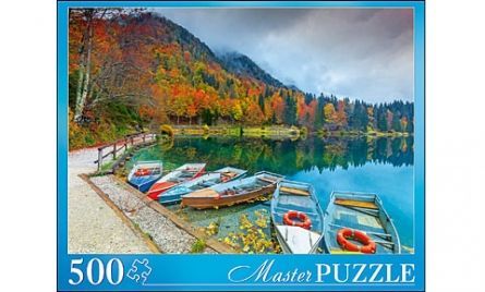 Masterpuzzle 6161 Пазл Альпы Озеро Фузине, 500 элементов