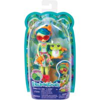 Mattel GFN43 Энчантималс Кукла Тамика Квакша с любимой зверушкой, 15 см