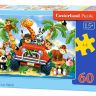 Castorland C60-06793 Пазл Сафари, 60 деталей