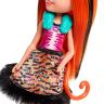 Mattel FRH39 Энчантималс Кукла Tanzie Tiger с любимой зверушкой, 15 см