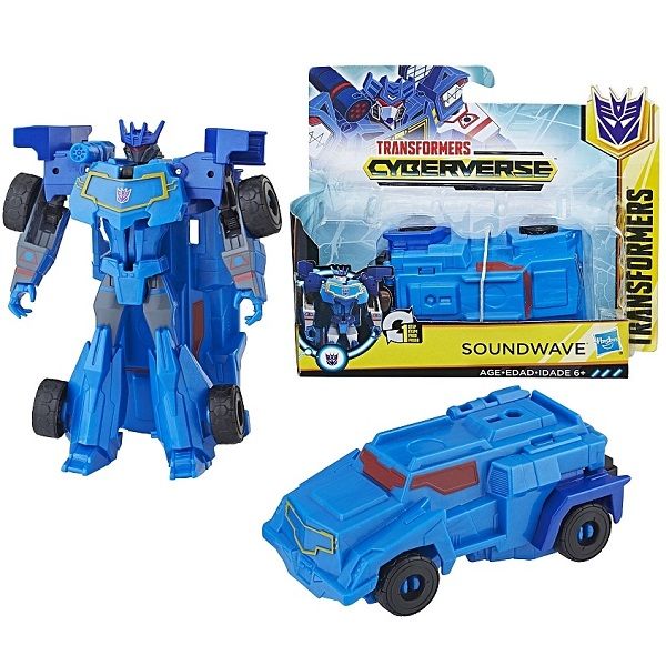 Hasbro E3524 Робот-трансформер Саундвейв, One Step