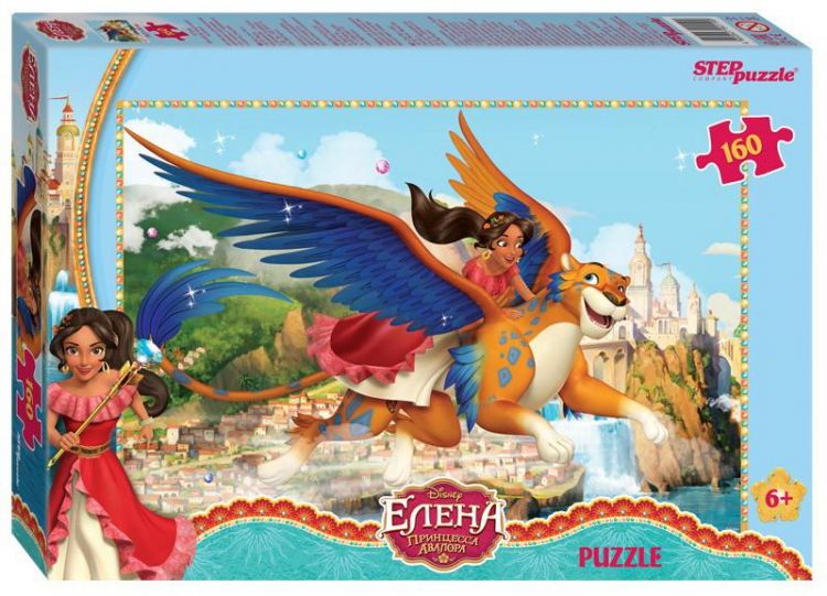 СТЕП ПАЗЛ 94119 Пазл STEP puzzle Елена — принцесса Авалора Disney 160 элементов СТЕП ПАЗЛ 94119 Пазл STEP puzzle Елена — принцесса Авалора Disney 160 элементов