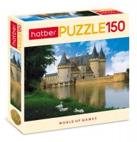 Hatber 150ПЗ4-08977 Пазл Hatber Замок с озером 150 элементов 220х330мм