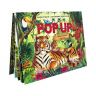 Malamalama 34094-2 Книжка-панорамка Энциклопедия POP UP "Живая планета Джунгли"