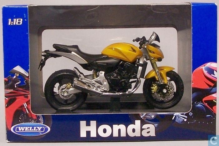 Welly 12830P Велли Модель мотоцикла 1:18 Honda Hornet