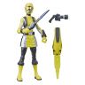 Hasbro E5943 Power Rangers Игрушка Желтый Рейнджер с боевым ключом, 15 см