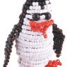 ЛОРИ Бис-052 Фигурки из бисера Забавный пингвин