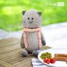 Orange OS069/25 Мягкая игрушка Life Кот Обормот с сосисками, 25 см 