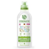 SYNERGETIC 109802 Средство для стирки SYNERGETIC 2в1 0,75л