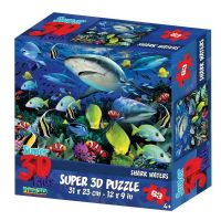 Prime 3D 13688-SBM Пазл 3D 63 Акульи воды