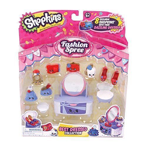 Moose 56107 Shopkins 3 Игровой набор Модная лихорадка Туалетный столик