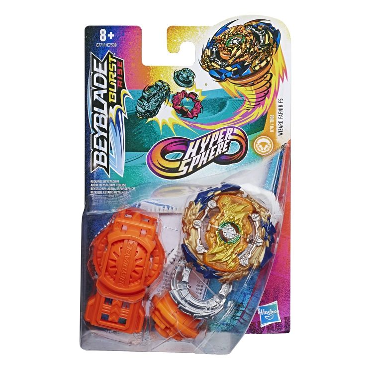 Hasbro E7711 Bey Blade Бейблэйд Волчки Гиперсфера с пусковым устройством, Фафнир F5