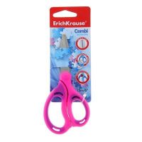 ErichKrause 37435 Ножницы Combi, 15 см, розовые