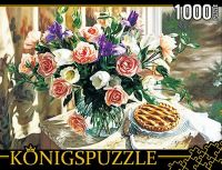 Konigspuzzle АЛК1000-8256 Пазлы Робин Андерсон Цветочный натюрморт, 1000 элементов