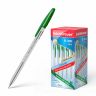 ErichKrause 43187 Ручка шариковая R-301 Classic Stick 1.0, цвет чернил зеленый