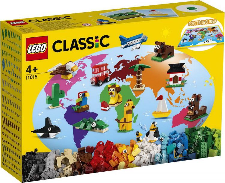 LEGO (Лего) 11015-L Конструктор LEGO Classic Вокруг света LEGO (Лего) 11015-L Конструктор LEGO Classic Вокруг света