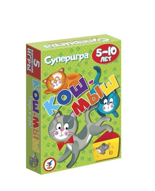 Дрофа-Медиа 3577 Игра настольная карточная Кош-мыш