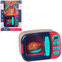 ABtoys (АБтойс) PT-01573 Игровой набор ABtoys Помогаю Маме Микроволновая печь на батарейках