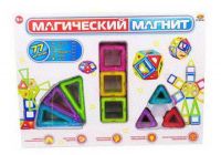 ABtoys (АБтойс) PT-01354 Конструктор "Магический магнит", не менее 77 деталей, в коробке
