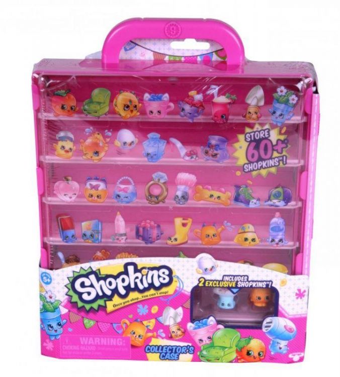 Moose 56093 Shopkins Кейс для хранения фигурок (включает 2 эксклюзивных персонажа)