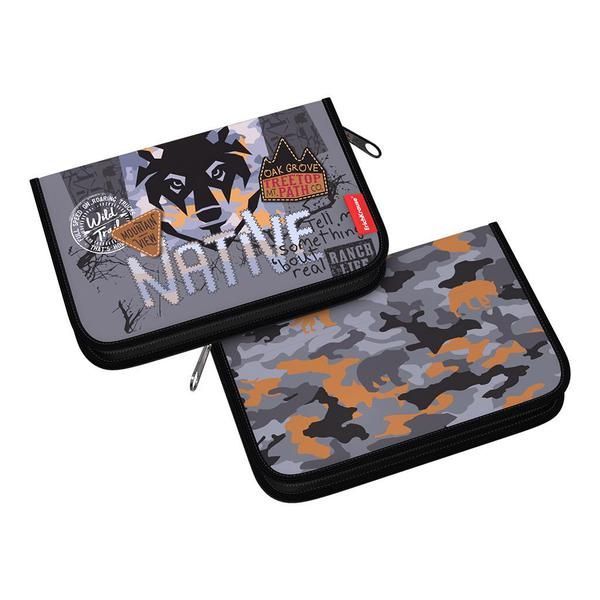 ErichKrause 48530ЕК Пенал-книжка без наполнения ErichKrause® 135x205x30мм Rough Native